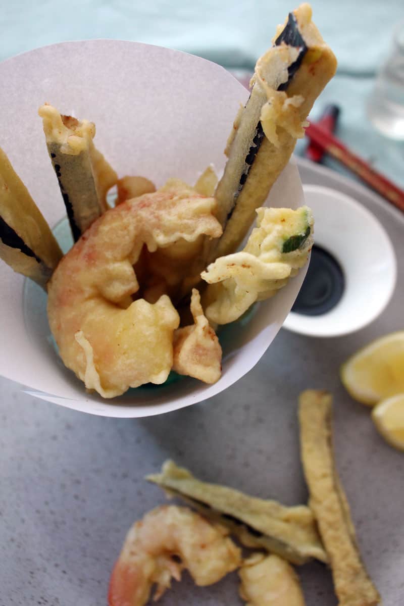 Tempura Giapponese Ricetta Tradizionale Fritto Giappone