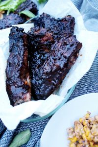 barbecue ribs americane